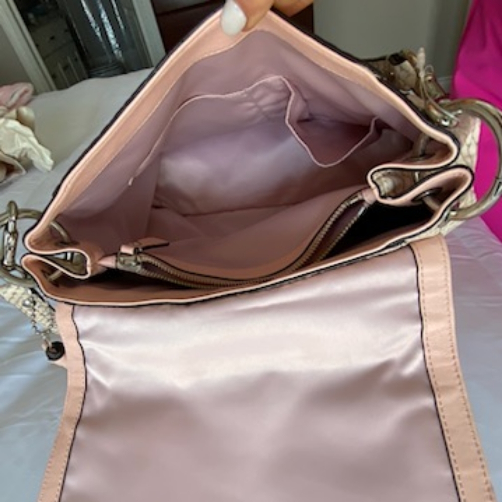 Barely Used Coach Python Handbag - image 3